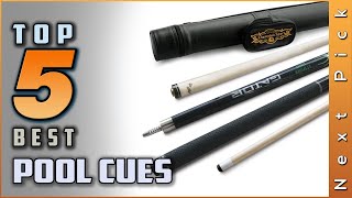 Top 5 Picks Best Pool Cues Review in 2024  For Intermediate Advanced Players [upl. by Aehsel910]