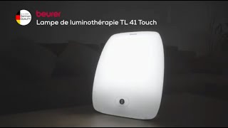 Beurer TL 41 Touch  Lampe de luminothérapie compacte [upl. by Herminia]