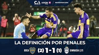 La definición por penales Boca 1 2  Gimnasia LP 1 1 Cuartos de Final Duodécima edición [upl. by Elrod115]