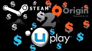 Покупка случайных ключей Steam Origin Uplay №2 Испытай удачу [upl. by Ayama495]