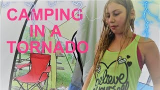 HOME TOUR AND WE GET CAUGHT IN A TORNADO WARNING Day 215 080417 [upl. by Sulrac]