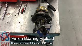 Differential Service  Pinion Bearing Preload [upl. by Yerocal]