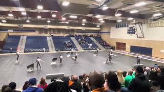 Shafter High School Color Guard 2024 at Golden Valley HS [upl. by Attiuqram]