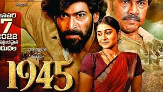 1945 Telugu Movie Review  Rana Daggubati  Regina Cassandra  Sathyasivaa [upl. by Attaymik]