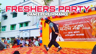 College Freshers Party Dance Performance 😍 Part 1  Its Magic [upl. by Ardnuaet]