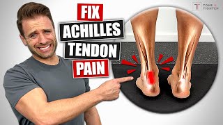 Heal Your Achilles Tendonitis At Home Achilles Tendon Treatment [upl. by Harl306]