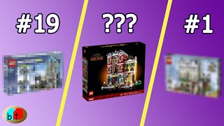 Ranking 19 Lego Modular Buildings [upl. by Hutson792]