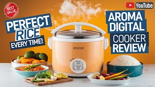 AROMA Digital Rice Cooker Review  Best Affordable Multi Cooker for Perfect Rice and Grains [upl. by Xuerd395]