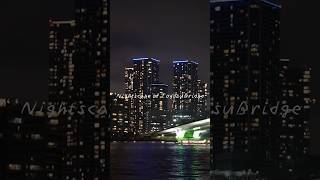 【Toyosu Bridge Nightscape 】shortstokyo nightscapes [upl. by Horter]