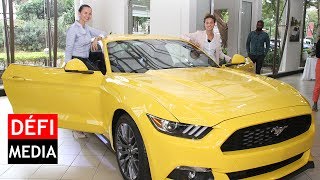 Automobile  Axess lance la nouvelle version de la mythique Ford Mustang [upl. by Iphigeniah]