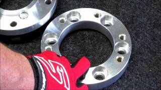 6x55 to 5x45  6 to 5 Lug Wheel Adapter Spacerwmv [upl. by Anallese]