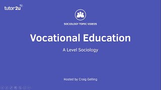 Vocational Education [upl. by Squire]