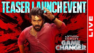 LIVE  Game Changer Teaser Launch Event  Ram Charan Kiara Advani  S J Suryah  Shankar  TV5 ENT [upl. by Bernadina12]