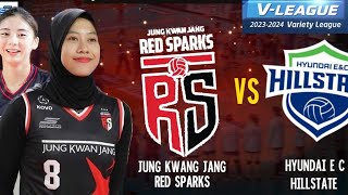 4 RELIVE RED SPARKS MEGAWATI VS HYUNDAI HILLSTATE  LAGA KEEMPAT MEGAWATI DI LIGA KOREA [upl. by Lapointe]