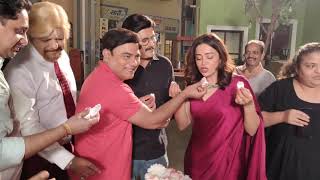 Nehha Pendse Gets WARM WELCOME On The Sets Of Bhabiji Ghar Par Hain [upl. by Oilenroc]