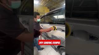 Dry Sanding Dempuldempulmobil mesin dry sandingbodyrepair amplas dry sanding [upl. by Winnifred464]