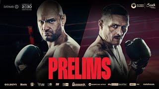 Tyson Fury Vs Oleksandr Usyk  Live Preliminary Undercard Fights [upl. by Arika707]