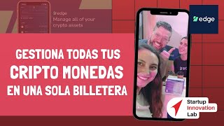 ⭕Guarda todas tus criptomonedas en una sola billetera digital❗  Edge Wallet Edgewallet [upl. by Dix198]