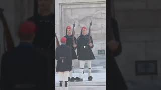 The great evzones marching movement shortvideo viral athensgreece Laizababeschannel888 [upl. by Hew]