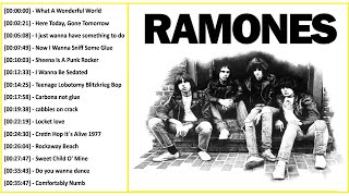 Ramones Greatest Hits Full Album 2021 Best Songs of Ramones The Best Of Classic Rock Of All Time [upl. by Fantasia940]