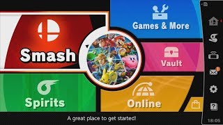 Super Smash Bros Ultimate  Menu Features Quick Overview [upl. by Healey]