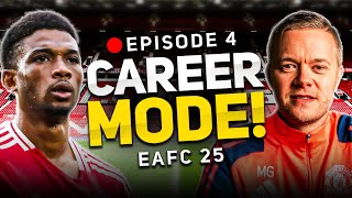 MAN UTD FC 25 CAREER MODE EPISODE 4 [upl. by Pollock]