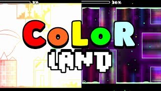 9가지나 되는 디자인을 이 맵 안에  Color Land  Decorus 8☆  지오메트리 대시 [upl. by Awe]