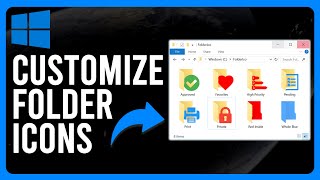 How to Customize Folder Icons How to Change Folder Icons in Windows [upl. by Ot]