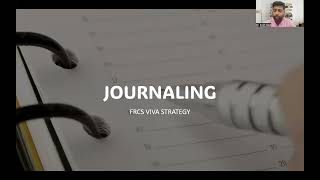 Most Important Preparation Strategy for FRCS VIVA Journaling and Organising thoughts Dr Ankit Goel [upl. by Belle621]