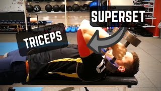 Gör detta för att träna triceps SUPERSET [upl. by Euphemie]