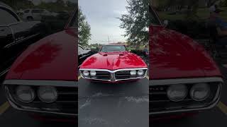 Pontiac Firebird americanmuscle carshow cartok musclecar v8 classic shortsviral [upl. by Ahsai]