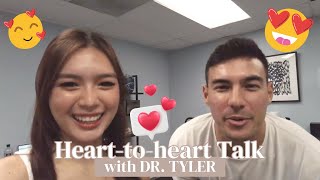 HEARTTOHEART TALK with DR TYLER BIGENHO  Francine Diaz [upl. by Euh851]