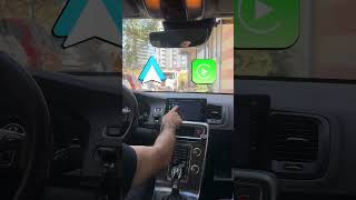 VOLVO S60 ANDROİD MULTİMEDYA SİSTEMİ ➡ KABLOSUZ CARPLAY amp ANDROİDAUTO [upl. by Ecnahoy]