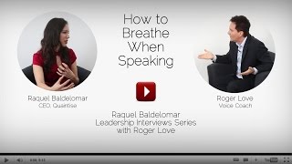 Sound Like A Leader How To Breathe Correctly When Speaking [upl. by Entroc]