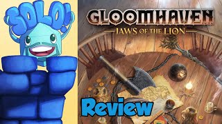 Gloomhaven Jaws of the Lion Solo Mode Review  with Mike DiLisio [upl. by Calabresi]