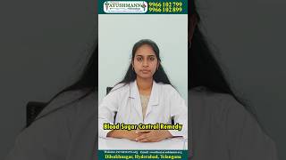 Blood Sugar Control Remedy Natural Naturopathy at Ayushmann Clinic [upl. by Zumwalt]