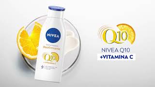 Descubre NIVEA Q10 más Vitamina C [upl. by Obara]