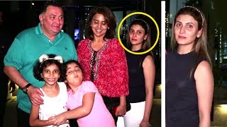 Ranbir Kapoors Sister Riddhima With Rishi Kapoor amp Neetu Singh [upl. by Ediva353]