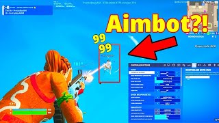 The BEST Controller Settings For INSANE AIMBOT  100 Accuracy 🎯 Fortnite Chapter 5 Season 3 [upl. by Netneuq]