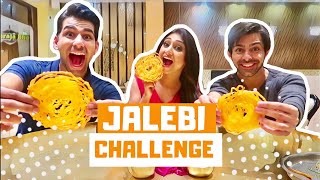 Jalebi Challenge  Rimorav Vlogs [upl. by Statis147]