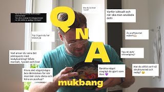 QnA x MUKBANG Flyttar igen Olagligheter som ung osv [upl. by Cohlette]