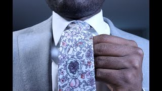 5 BEST TIES TO WEAR WITH A LIGHT GREY SUIT [upl. by Ymerrej974]