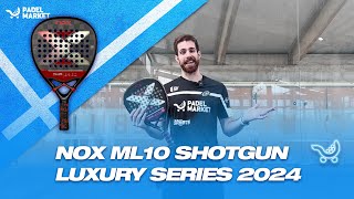 Review NOX ML10 Shotgun Luxury Series 2024 Miguel Lamperti By Padel Market [upl. by Enomes]