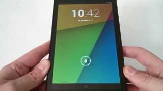 How To Soft Reset or Reboot Android Nexus 7 [upl. by Amersham]