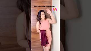 Myntra Bodycon Dress TryOn  Stunning Look bodycondress myntra bigfashionfestival myntrahaul [upl. by Paik]