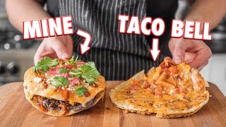 Making The Last Taco Bell Mexican Pizza At Home  But Better [upl. by Adda]