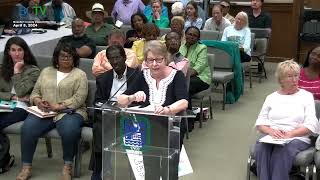 County Council 04 08 2024 Ann Ubelis Comments [upl. by Ahsiener]