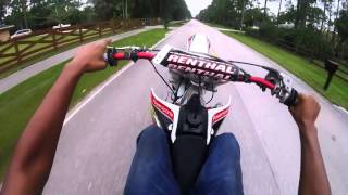 2000 CR125 Wheelies [upl. by Aslam]