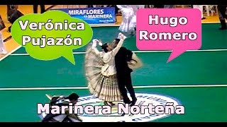 El talento en acción de Verónica Pujazón y Hugo Romero Marinera Norteña en el Tunante [upl. by Krys]