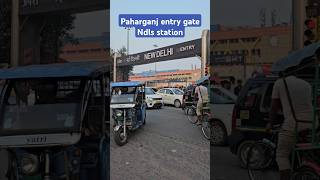 Paharganj railway station new delhi shorts Paharganj [upl. by Loris343]